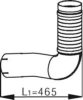DINEX 54110 Exhaust Pipe